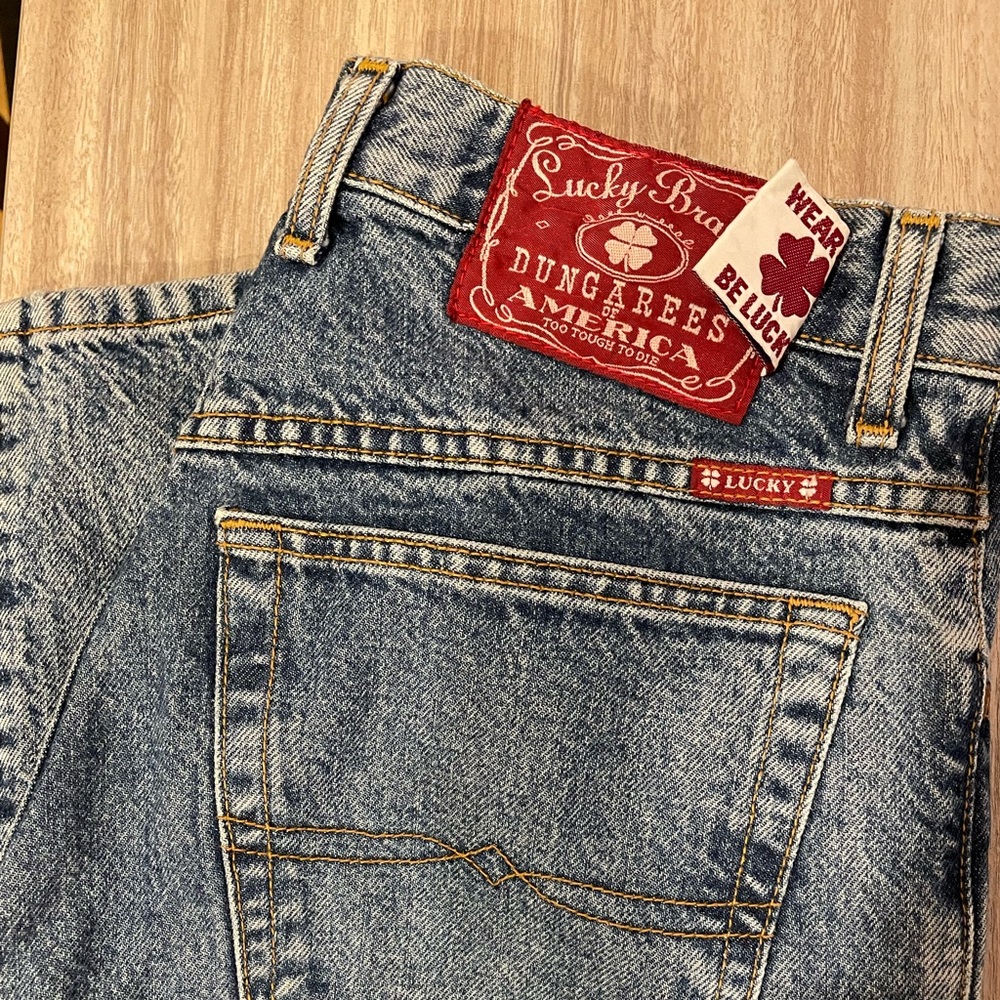 Vintage Lucky Brand Dungarees Gene Montesano Style 1 RARE